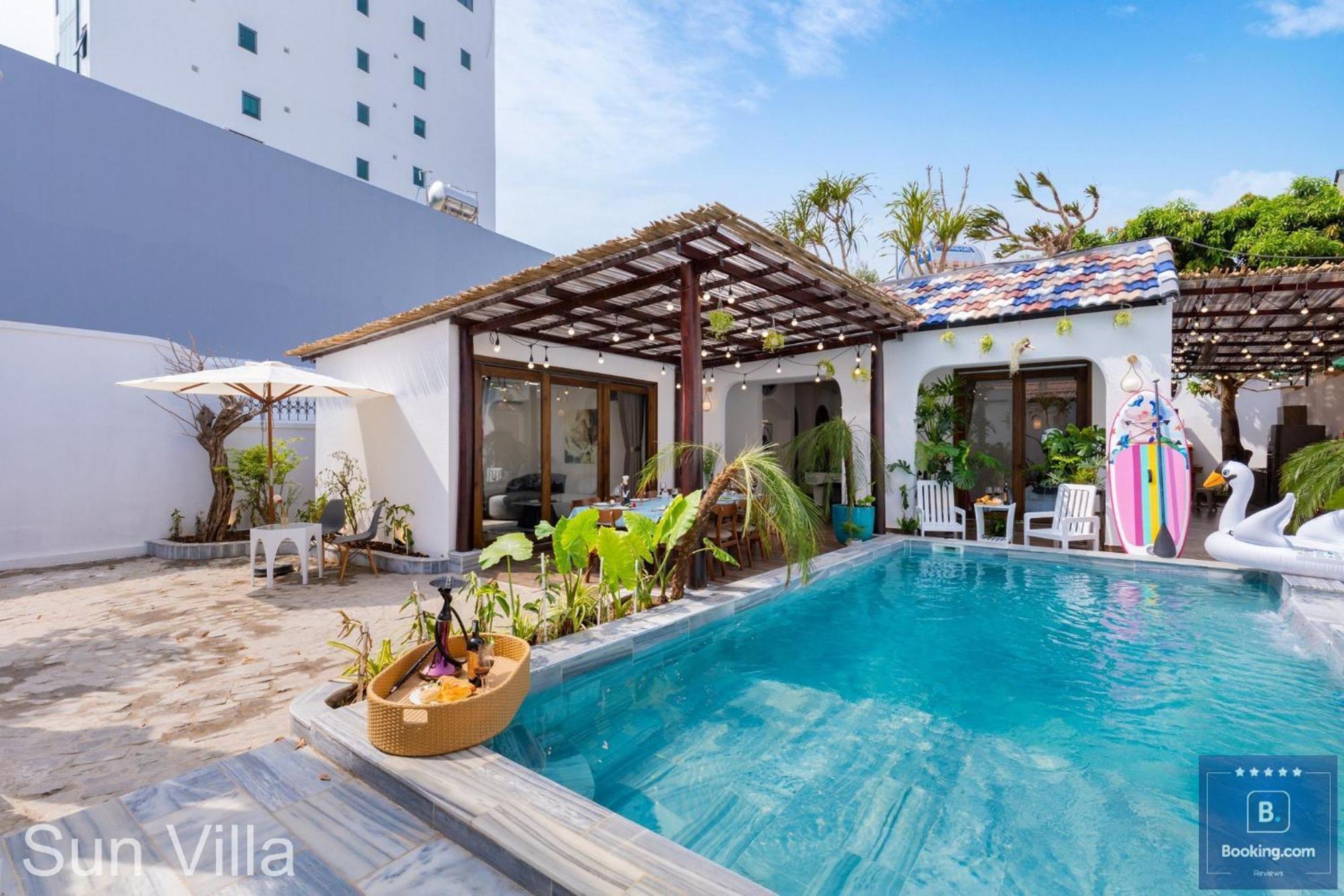 Sun Villa Resort Mini - Tret Khong Lau - Full Giai Tri Vung Tau Exteriör bild